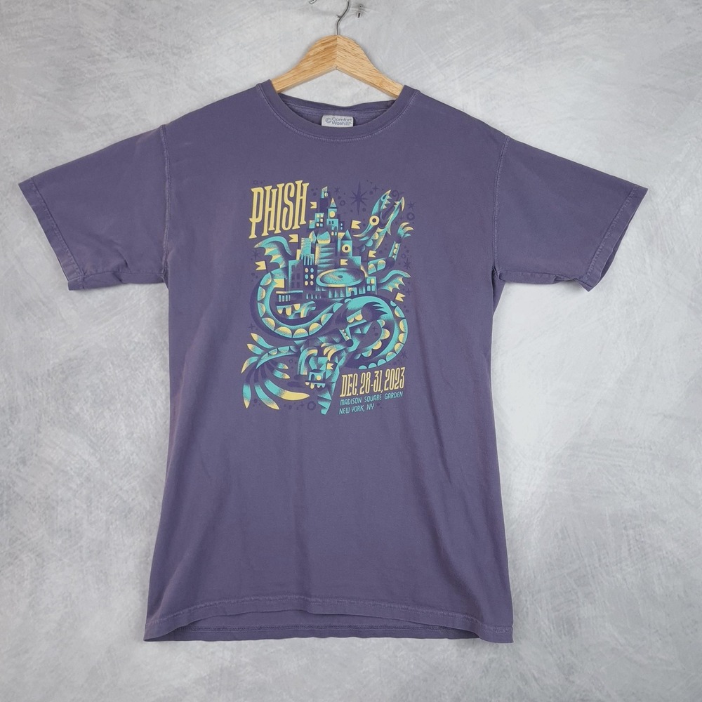 Phish Shirt Mens Small Madison Square Garden New York City 2023 Concert Tour Tee